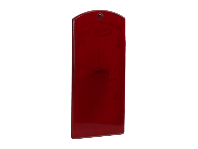 Doelplaat Target klein model Spectra rood