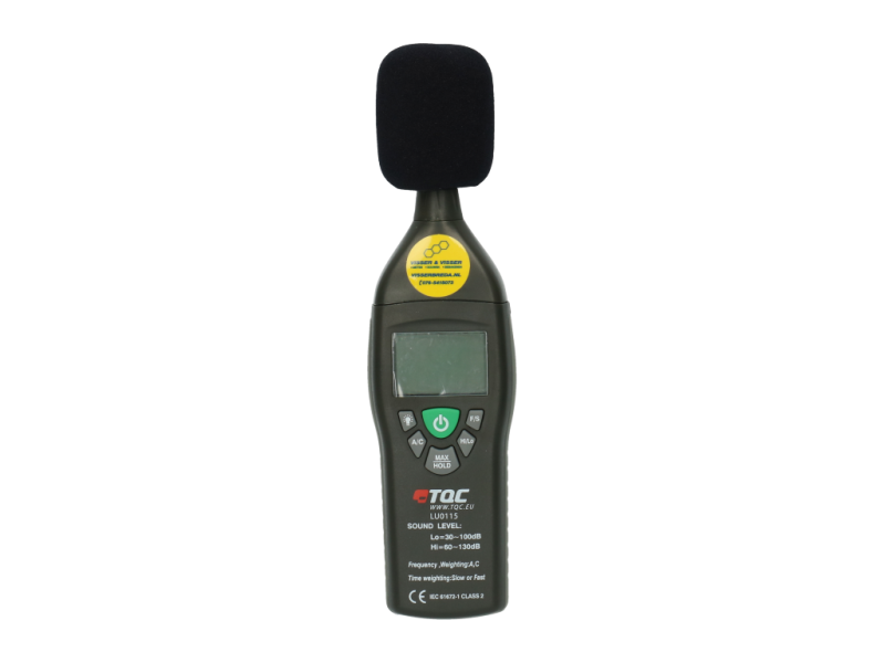 Decibelmeter type 30-130 dB