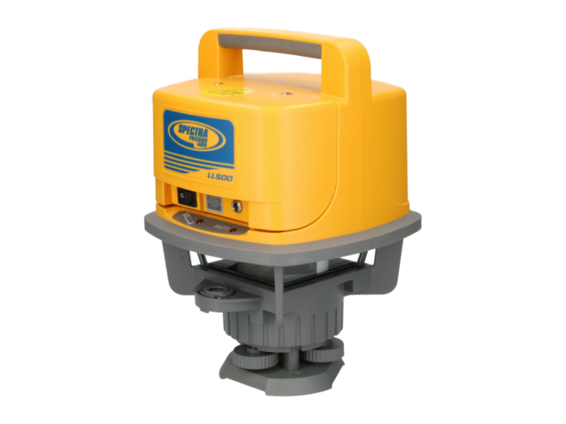 Spectra LL500 roterende bouwlaser met HL700 handontvanger