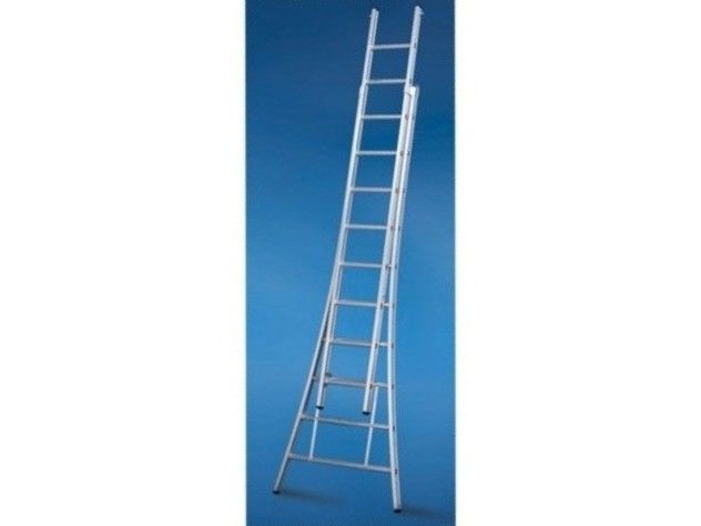Ladder alu model C 2-delig niet omvormbaar 2x16/4,25-7,50m