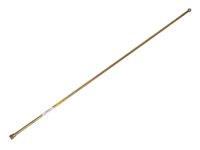 Rugspuit Iris verlengstuk messing recht 100 cm
