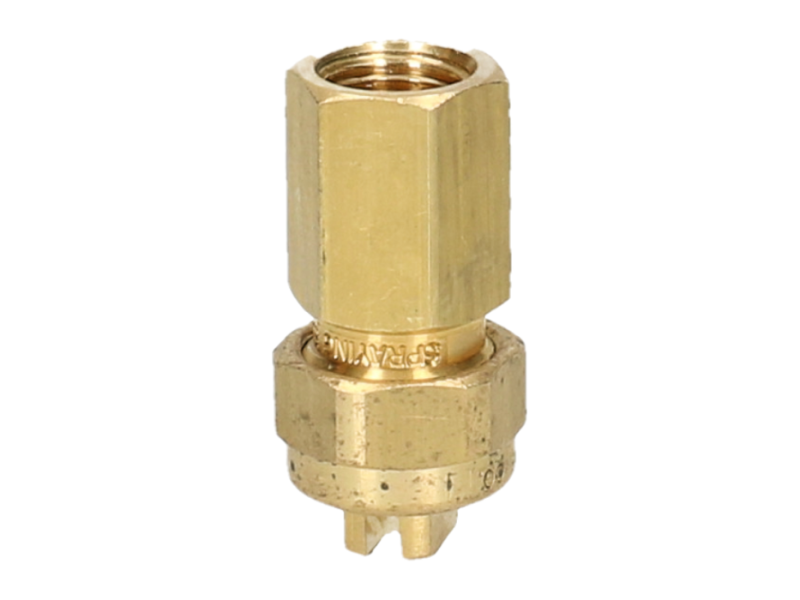 Rugspuit Iris spuitnozzle messing