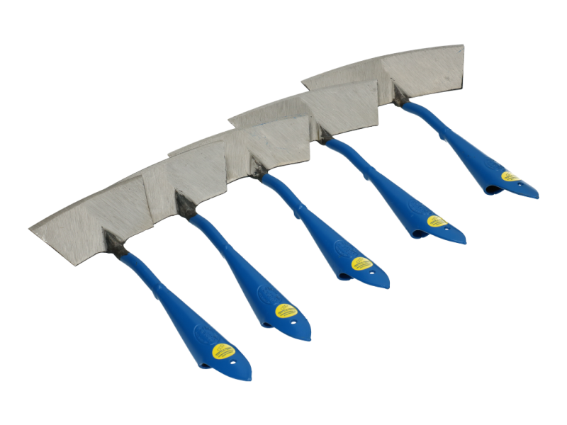 Schoffel gesmeed rond zonder steel