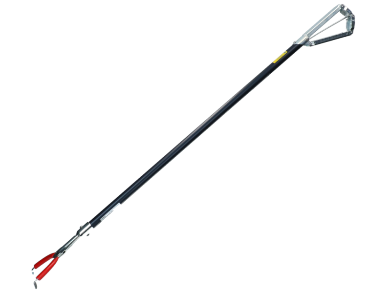 Grijpboy rood bek lengte 140 cm