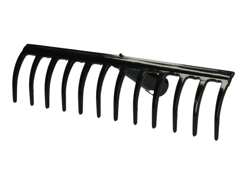 Hark tuin 12-tands gebogen zonder steel