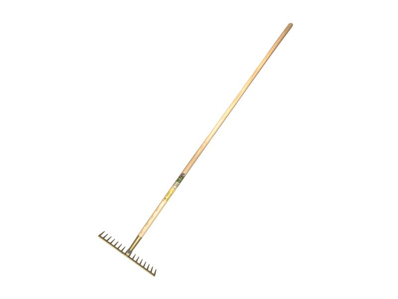 Hark tuin 16-tands recht met steel