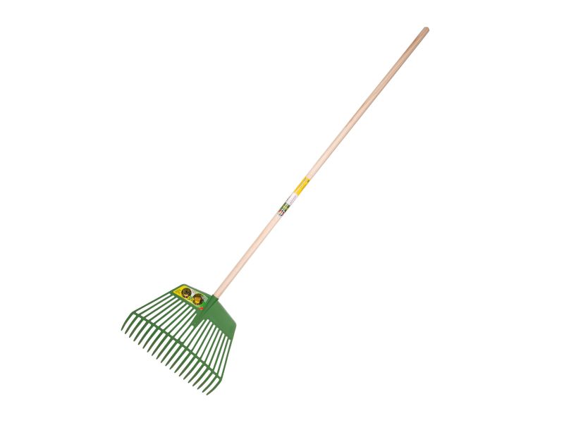 Hark blad kunststof Jumbo 45 cm breed 20-tands met steel