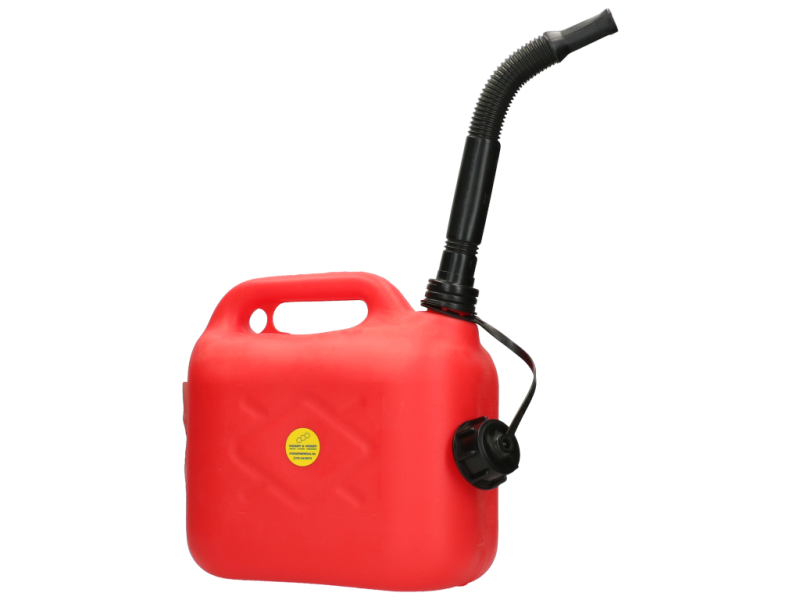 Jerrycan kunststof 5L rood