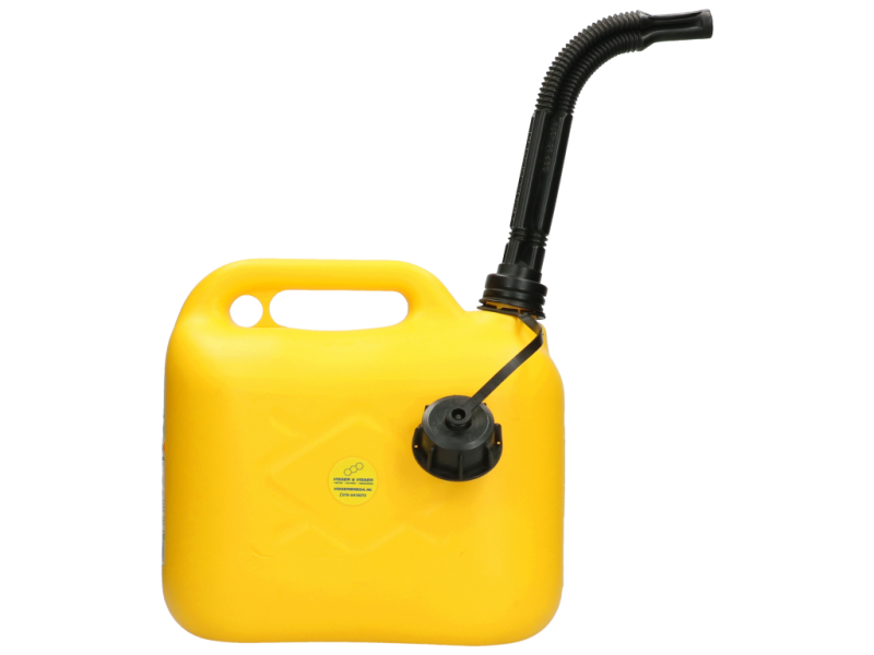 Jerrycan kunststof 5 L geel