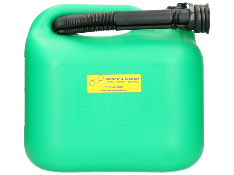 Jerrycan kunststof 5 L groen