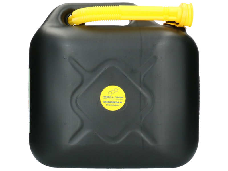 Jerrycan kunststof 10 L zwart