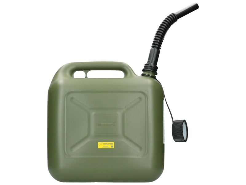 Jerrycan kunststof 10 L groen
