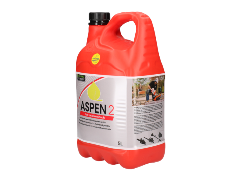 Aspen benzine 2-takt 5 L oranje can
