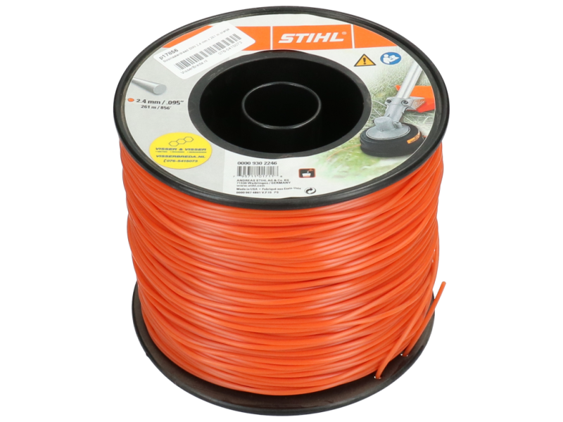 Bosmaaierdraad Stihl 2,4 mm x 261 m oranje