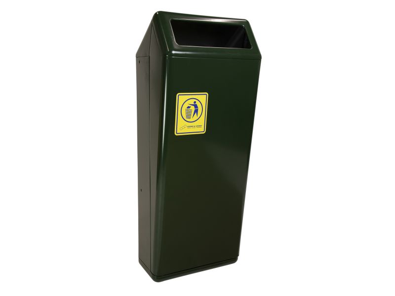 Afvalbak type Capitole Prestige L 70 liter groen zonder staander