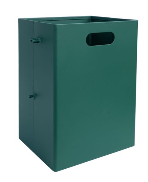 Reserve-afvalbak VP80 50 L gecoat RAL 6005