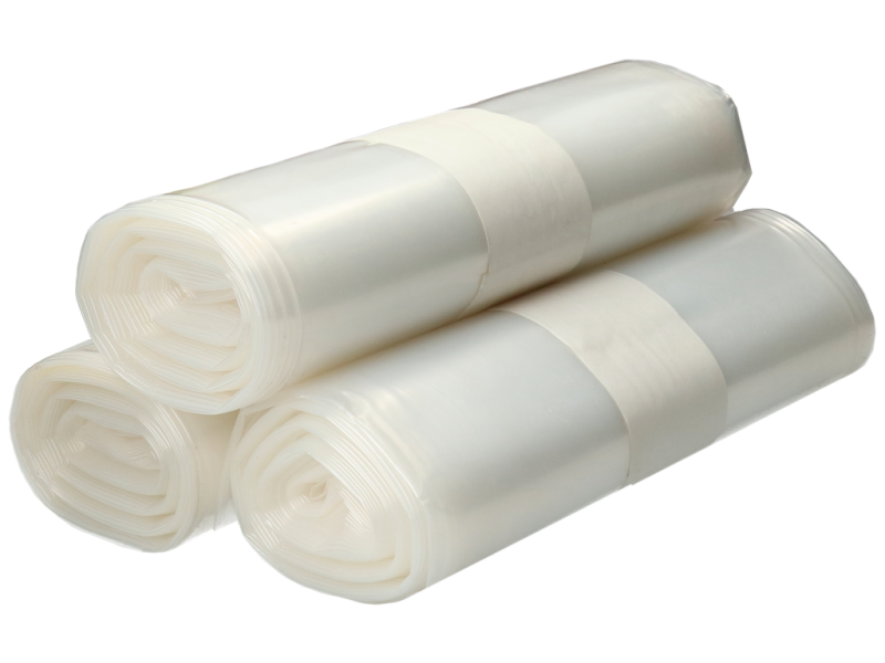 Afvalzak LLDPE naturel 50x70 cm 400 stuks per doos