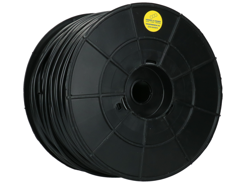 Bindbuis 5 mm 200 m zwart