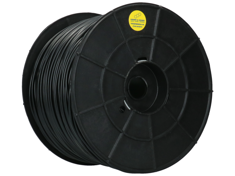 Bindbuis 4 mm 280 m zwart
