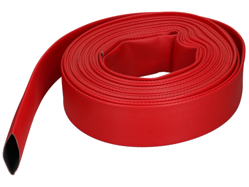 Brandslang PS 76 mm per meter rood