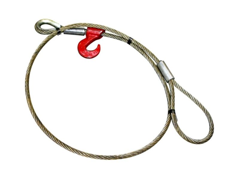 Staalstrop met glijhaak 5 m Ø12 mm 1,5 ton