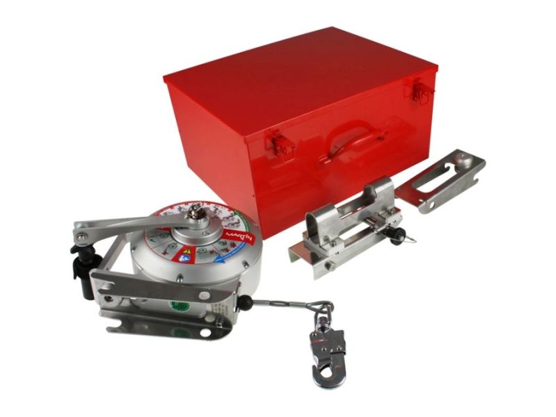 Hijstakelbok compleet afdaal-reddingsset TM-9 500kg