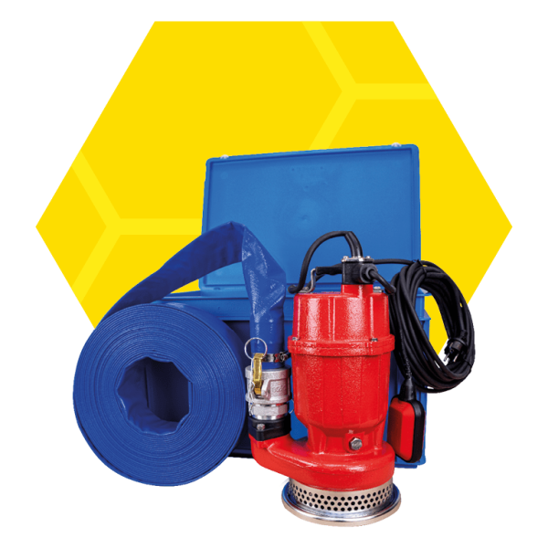 Klokpomp type AS-400 A in box 220V 16m3 400W