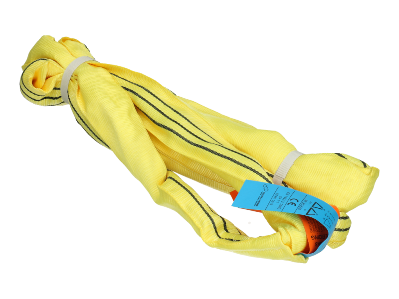 Roundsling 3 ton werklengte 2 m geel