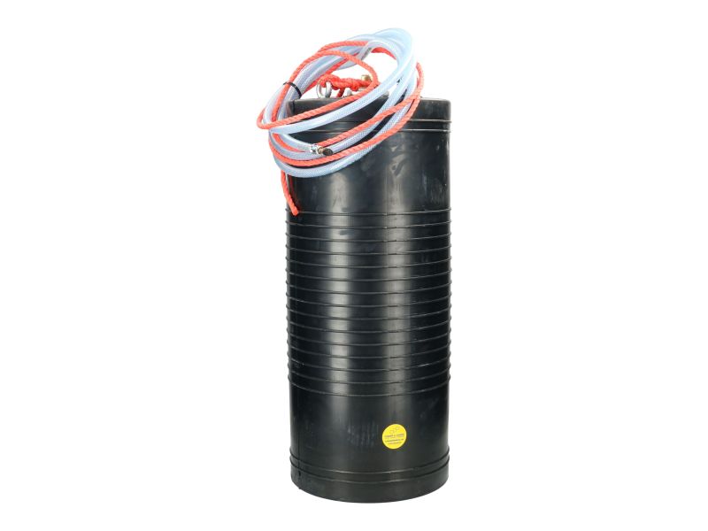 Rioolcilinder type TRB FLEX 30-60 cm doorvoer 2 bar met 6 m slang en koord