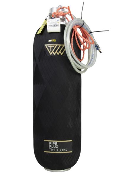 Rioolcilinder type TRB FLEX 30-60 cm doorvoer 2 bar met 3 m slang en koord