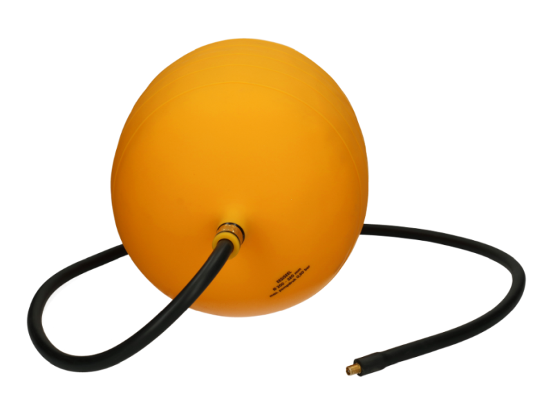 Rioolafsluiter bal Ø 200-320 mm incl. 1,35 m slang en ventiel