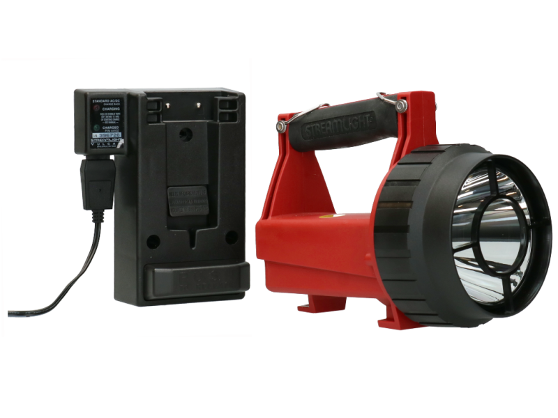 Rioollamp type Fire Vulcan LED oplaadbaar 12 V 230 V