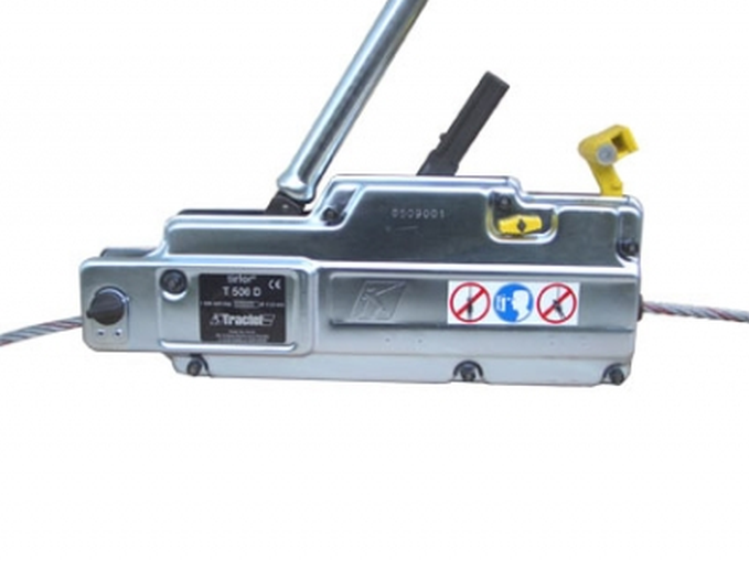 Takel Tirfor T-508 met 20 m staalkabel
