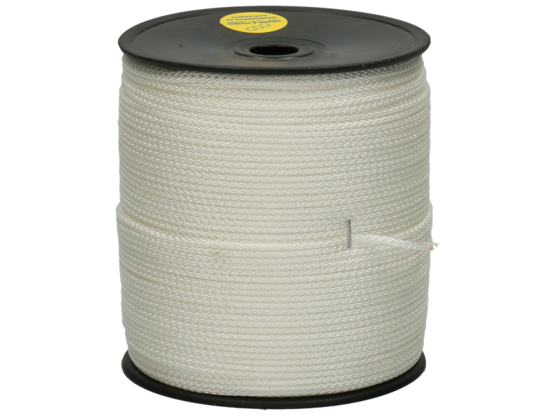 Koord gevlochten per rol 300 m x 1,5 mm