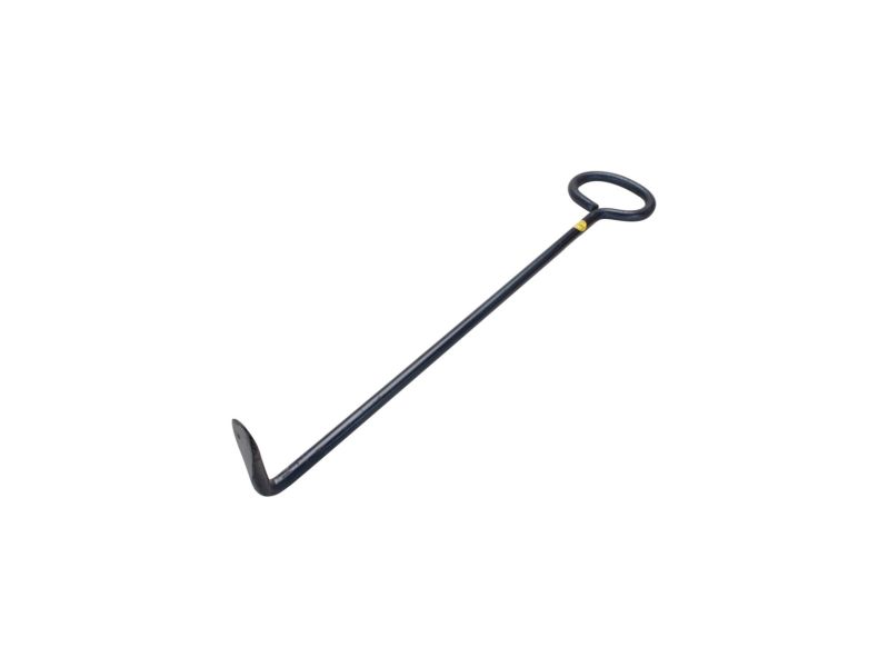 Trottoirbandenhaak 80 cm met lip