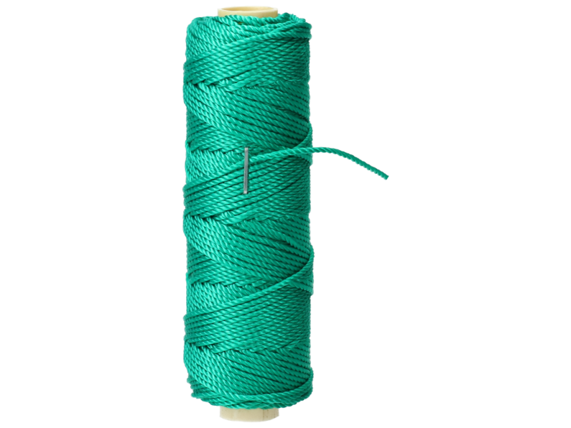 Metselkoord nylon klosje 50 m groen