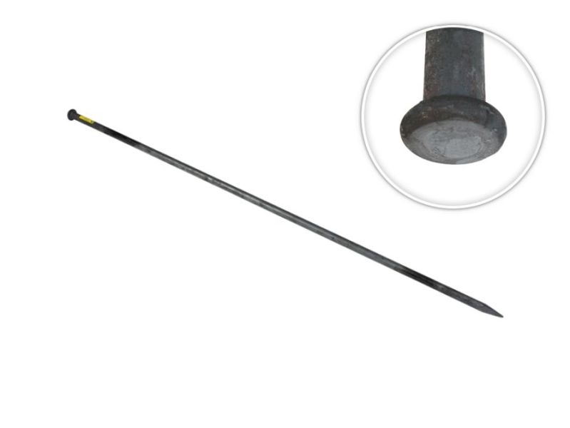 Draadpen 100 cm Ø 16 mm met gestuikte kop