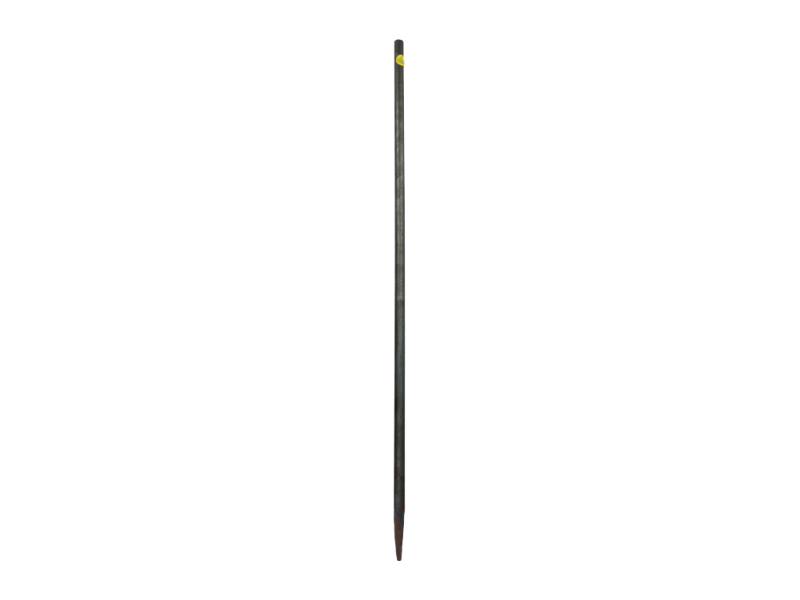 Draadpen 80 cm Ø 16 mm zwart