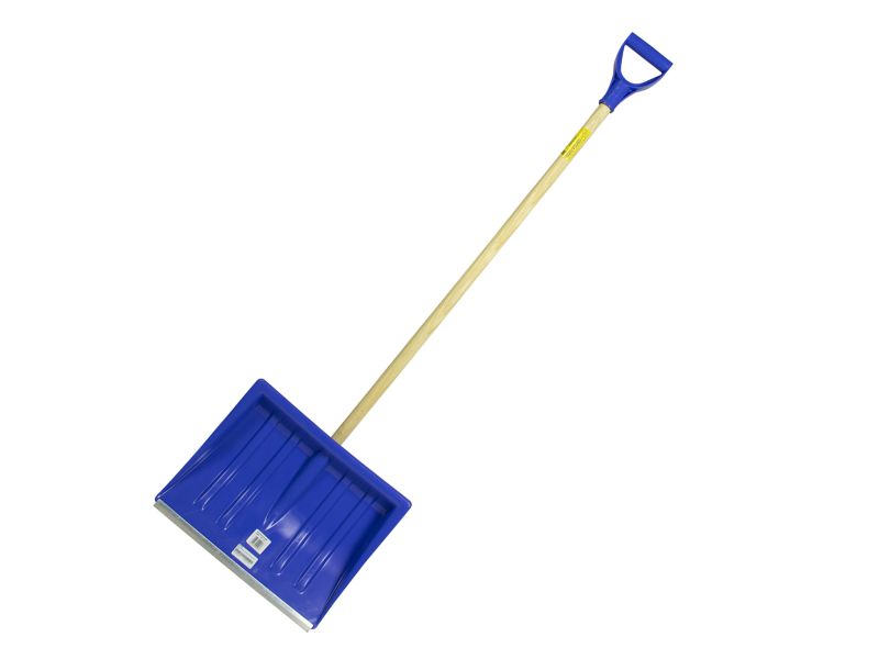 Sneeuwschuiver kunststof 40 cm met steel 120 cm