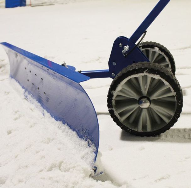 Sneeuwschuiver 120 cm met wielstel model Strakschuif