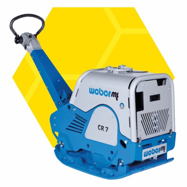 Weber CR7 trilplaat met Honda benzinemotor