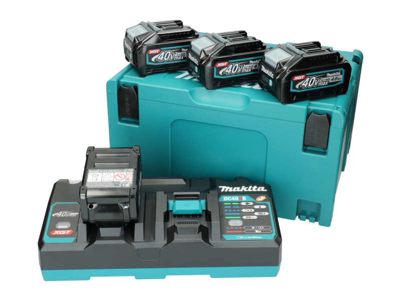 Accu startset Makita XGT DC40RB (36 volt 4,0 Ah + lader)
