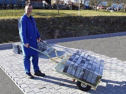 Stenentransportwagen compleet