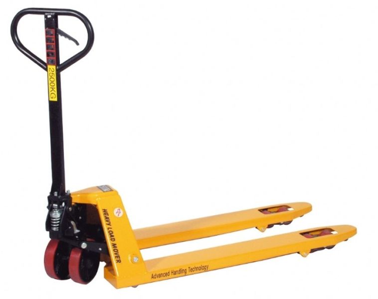 Palletwagen 2,5 ton tandem geel