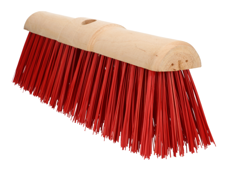 Bezem nylon ronde kop 45 cm zonder steel