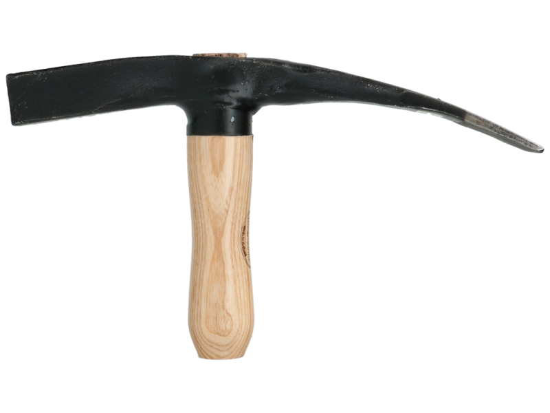 Straathamer kort model Brabant 70 mm met houten steel