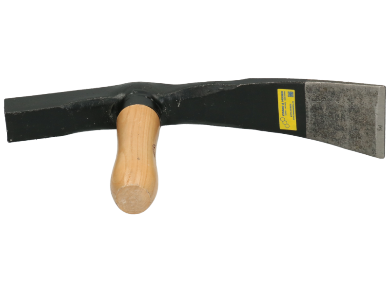 Straathamer lang model 70 mm met houten steel