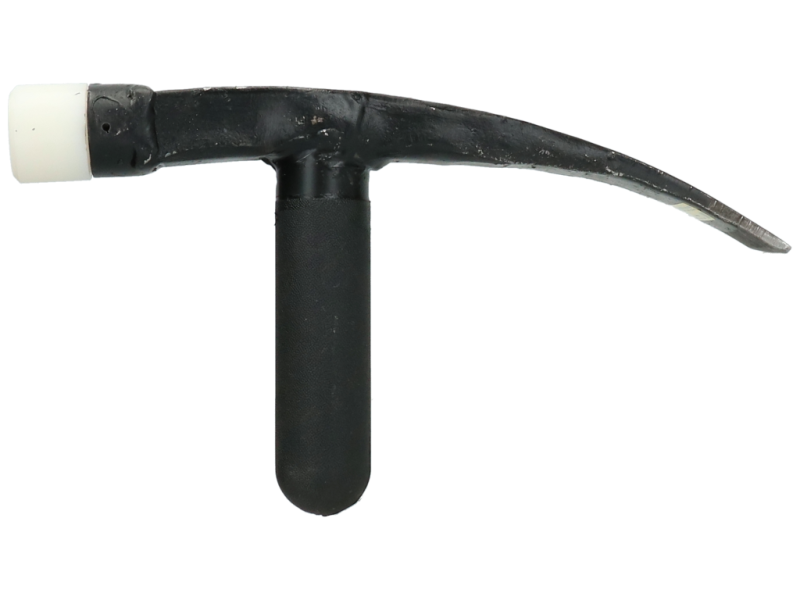 Straathamer 50 mm met kunststof steel en nylon dop