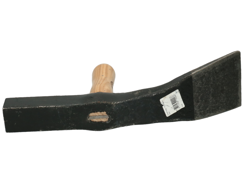 Straathamer / keihamer 10 cm met houten steel