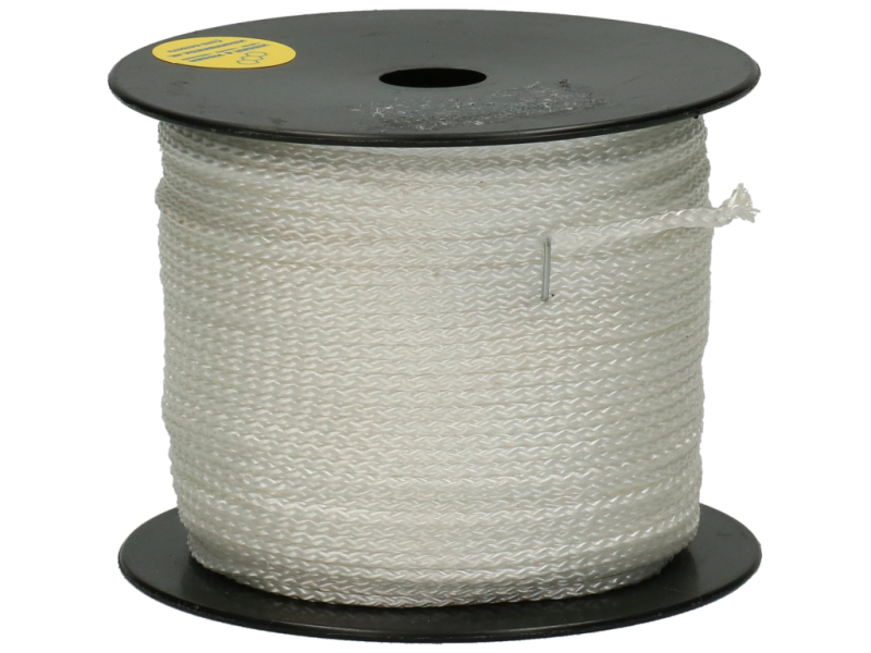 Koord gevlochten per rol 100 m x 2 mm